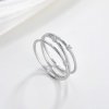 Prsteny Jan Kos jewellery Stříbrný prsten MHT 3573 SW