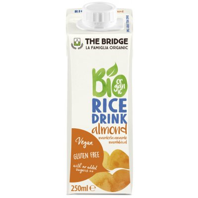 The Bridge Bio Rýžový nápoj mandlový 250 ml – Zboží Mobilmania