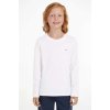 Dětské tričko Tommy Hilfiger dětské tričko s dlouhým rukávem bílá