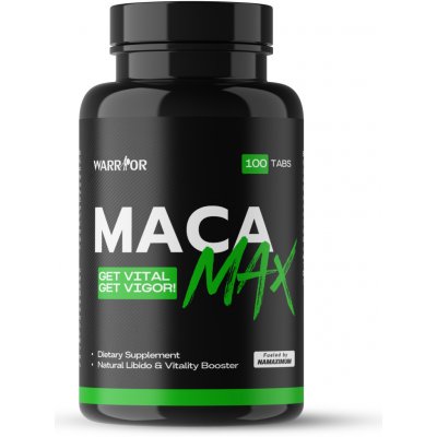 Warrior Maca Max 100 tablet – Hledejceny.cz