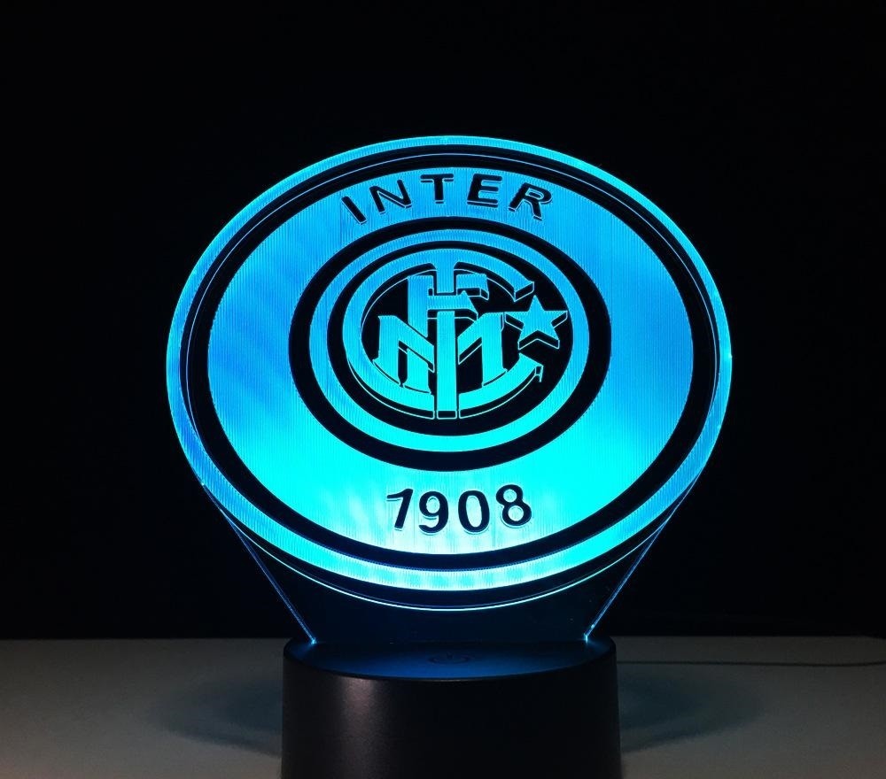 Beling Dětská lampa Inter Miláno 7 barevná S9183