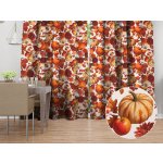 Biante Dekorační závěs Leona LN-178 Podzimní zátiší s dýněmi 130x200 cm – Hledejceny.cz