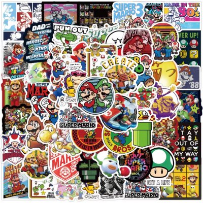 Nálepky Super Mario Varianta: 5 – Zboží Živě