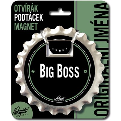 Nekupto Otvírák na pivo, podtácek Big boss V.I.P. – Hledejceny.cz