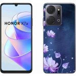 Pouzdro mmCase Gelové Honor X7a - padající květy – Zboží Mobilmania