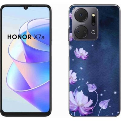 Pouzdro mmCase Gelové Honor X7a - padající květy – Zboží Mobilmania