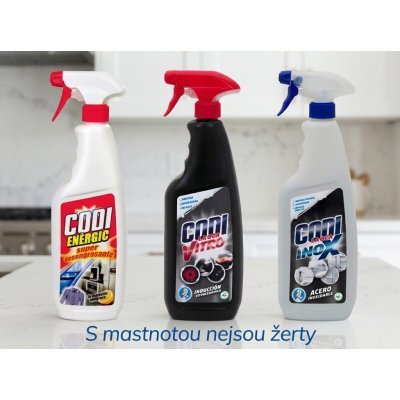 VITROCERAMIC CODI Univerzál + CODI Nerez INOX + CODI Sklokeramika 3 × 750 ml – Hledejceny.cz