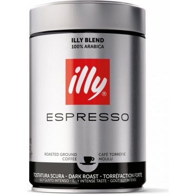 Illy Espresso Dark mletá 250 g – Zboží Mobilmania