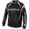 Rybářské tričko, svetr, mikina Westin Tričko LS Tournament Shirt Black Grey