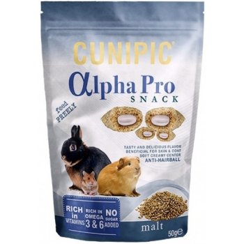Cunipic Alpha Pro Snack Anti-Hairball Malt slad 50 g