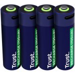 Trust USB-C Li-Ion AA 1700 mAh 4ks 25631 – Zboží Mobilmania