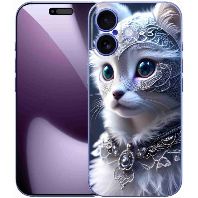 mmCase na iPhone 17 - bílá kočka – Zboží Mobilmania