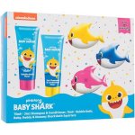 Pinkfong Baby Shark pěna do koupele 250 ml + mycí rukavice pro děti dárková sada – Zboží Mobilmania