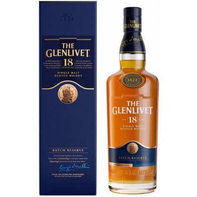 Glenlivet 18y 40% 0,7 l (kazeta) – Zbozi.Blesk.cz