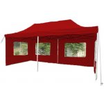 Garthen PROFI 9484 Zahradní párty stan 3 x 6 nůžkový červený – Zboží Dáma