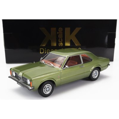 Kk-scale Ford england Taunus L Coupe 1971 Světle Zelená Met 1:18 – Zboží Mobilmania