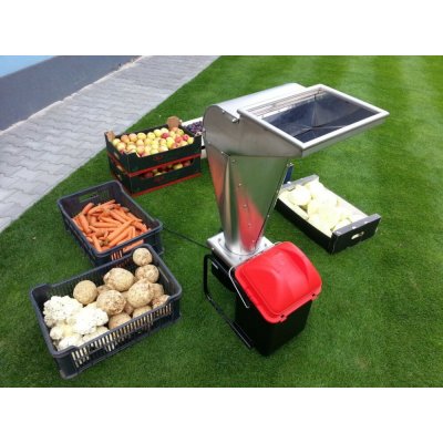 Drtič ovoce a zeleniny VARES FRUIT SHARK MEGALODON 2,8 kW, celonerezový – Zboží Mobilmania