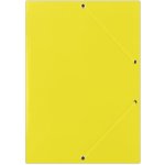Donau A4 Kartonové desky s chlopněmi a gumičkou žluté – Zbozi.Blesk.cz