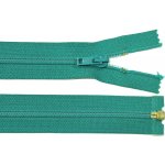 Spirálový zip no.5 rozepínací 70cm - více barev color: 657 tyrkysová zelená – Hledejceny.cz