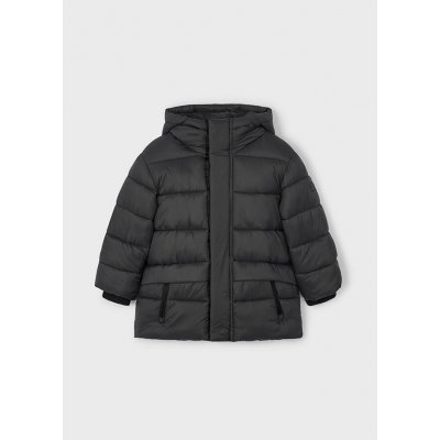 Mayoral bunda prošívaná delší černá – Zboží Dáma