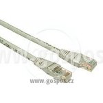 Solarix C5E-155GY-3MB patch CAT5E UTP PVC, 3m, šedý – Zboží Živě