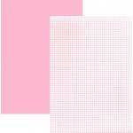 Happy Paper A4, 200 g/m2 - čtverečkovaný růžový – Hledejceny.cz