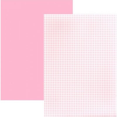 Happy Paper A4, 200 g/m2 - čtverečkovaný růžový – Hledejceny.cz