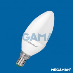 Megaman LED žárovka E14 4,9W/40W 470lm 2700K svíčka