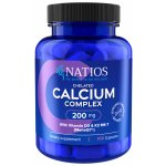 Natios Chelated Calcium Complex - Vápník s vitamíny D3 a K2 MK-7 100 kapslí – Hledejceny.cz