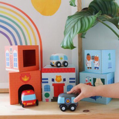 DJECO Kostky TopaniCar – Sleviste.cz