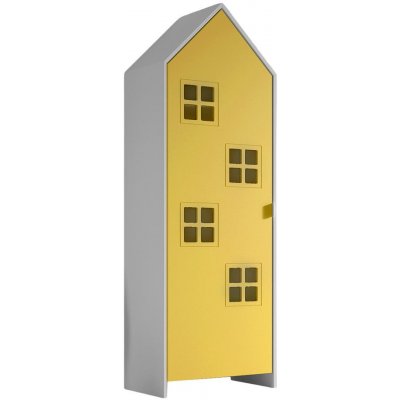Vipack Casami Bruges 58 x 172 x 37 cm žlutá / bílá – Hledejceny.cz
