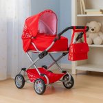 New Baby 2v1 Monika červený – Zboží Dáma