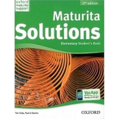 Maturita Solutions Elementary - 2nd Edition – Hledejceny.cz