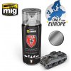 Modelářské nářadí AMMO by MIG Jimenez TITANS HOBBY Black Matt Primer 400 ml TTH117