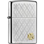 Zippo benzínový ARGYLE CLOVER 20406 205 – Zboží Dáma