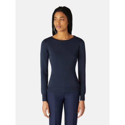 Trussardi svetr sweater boat neck VISCOSE STRETCH