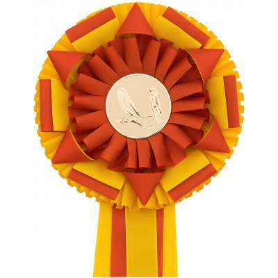 Kokarda čtyřřadá VĚJÍŘ průměr 16 cm – Zboží Mobilmania