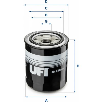 Olejový filtr UFI 23.248.00