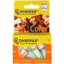 Ohropax Color Špunty do uší 8 ks