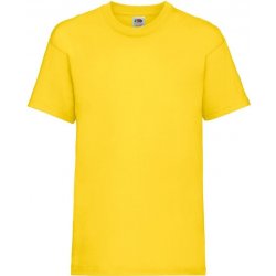 Fruit of the Loom 16.1033 tričko dětské s krátkým rukávem yellow