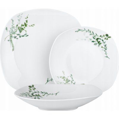 BerlingerHaus Jídelní sada talířů porcelánová 18 ks – Zboží Dáma