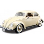 Bburago Volkswagen Käfer Beetle 1955 krémová BB18 12029 1:18 – Hledejceny.cz