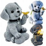 Jipos Tools Solární dekorace - pes s motýlem R2173 JIPOS – Hledejceny.cz