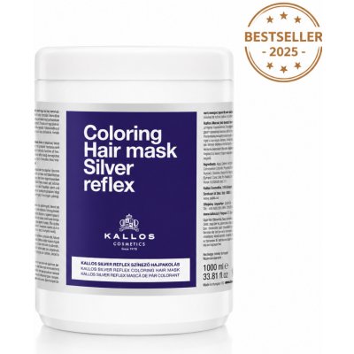 Kallos Maska na vlasy Silver Reflex 1000 ml – Sleviste.cz