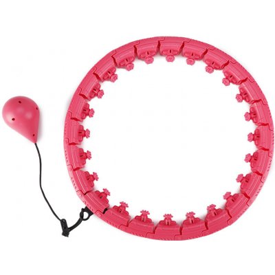 Line Sport Hula hoop s výstupky 45 cm růžová – Zboží Dáma