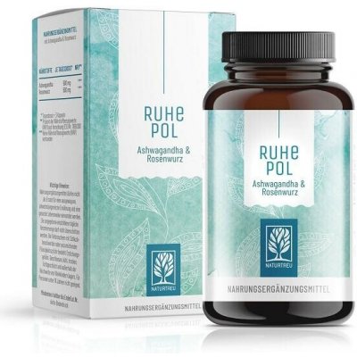 Naturtreu Ashwagandha & Rhodiola pro klidnou duši 120 kapslí – Hledejceny.cz