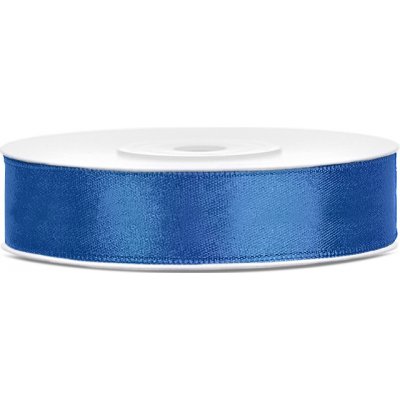 Stuha saténová ROYAL BLUE, 12 mm x 25 m – Zboží Dáma