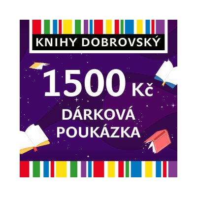 Knihomolská elektronická dárková poukázka 1500 Kč – Zbozi.Blesk.cz