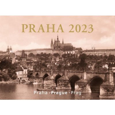 Praha Prague Prag nástěnný 2023