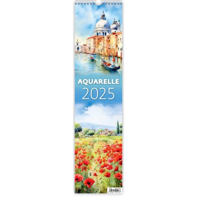 Nástěnný vázankový/kravata Helma Aquarelle 2025 – Zboží Dáma